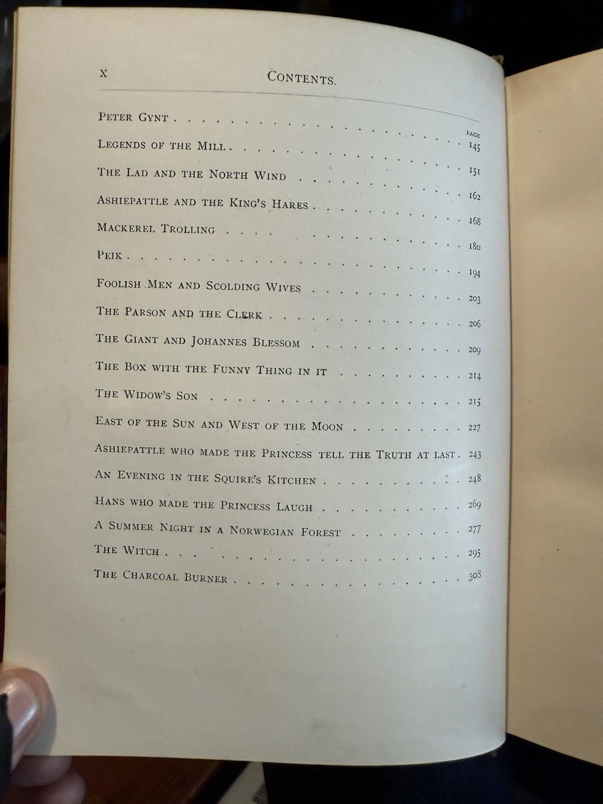 1881 Round the Yule Log : Norwegian Folk & Fairy Tales : Inscribed by Translator