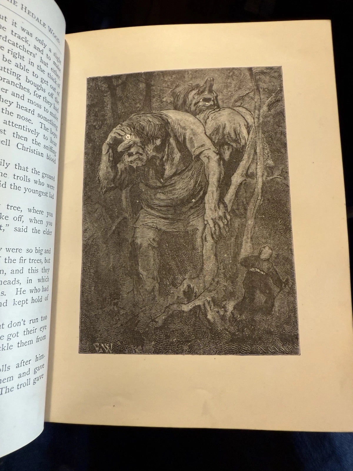 1881 Round the Yule Log : Norwegian Folk & Fairy Tales : Inscribed by Translator