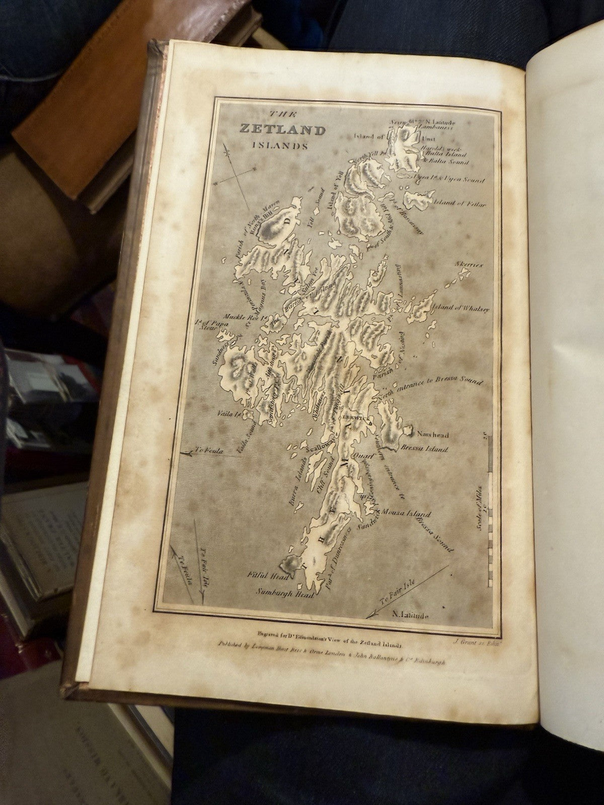 1809 Edmondston : Zetland Islands (2 Volumes) History Shetland Scotland
