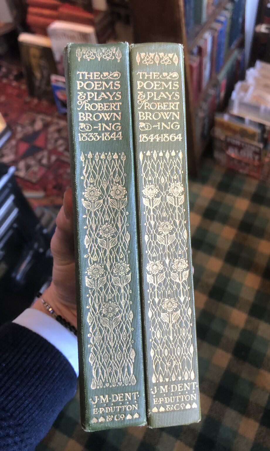 The Poems and Plays of Robert Browning 1833-1864 (2 Volumes) Poetry Verse