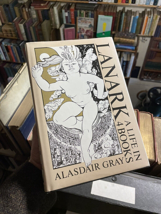 LANARK : Alasdair Gray : FIRST US EDITION Hardback In Dust Jacket