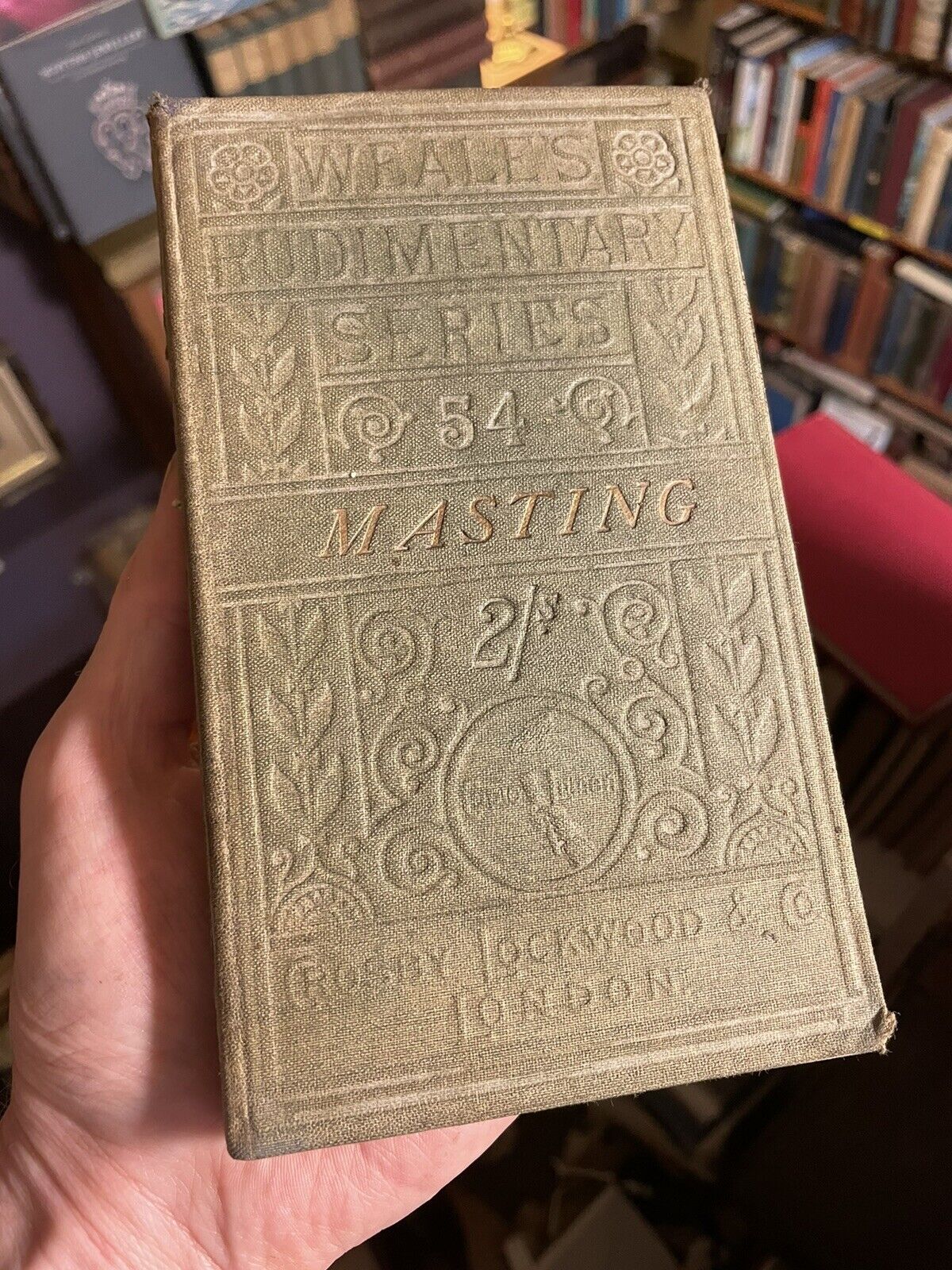 1877 Masting, Mast-Making & Rigging of Ships : Knots : Illustrated : Kipping
