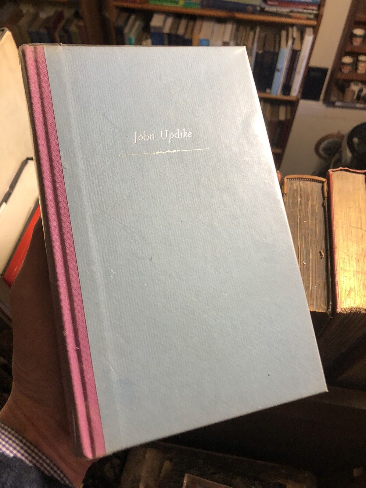 The Music School : John Updike INSCRIBED & SIGNED BY UPDIKE to Geoffrey Gorer