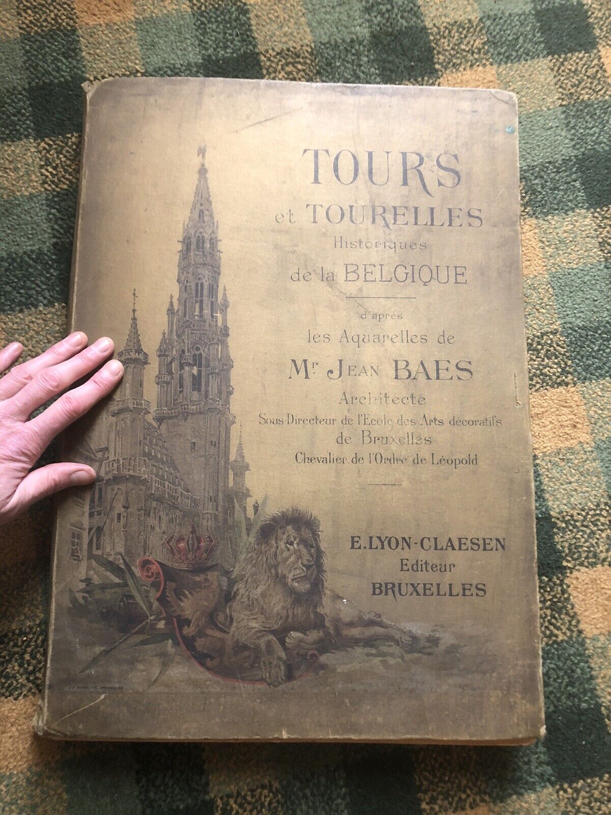 1891 Tours et Tourelles Historiques de la Belgique : Mr Jean Baes Architect