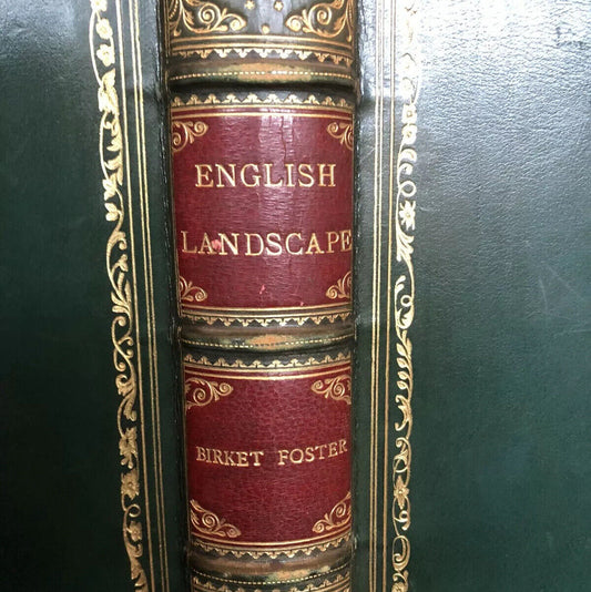 1863 Birket Foster's Pictures of English Landscape (30 Dalziel Engraved Plates)