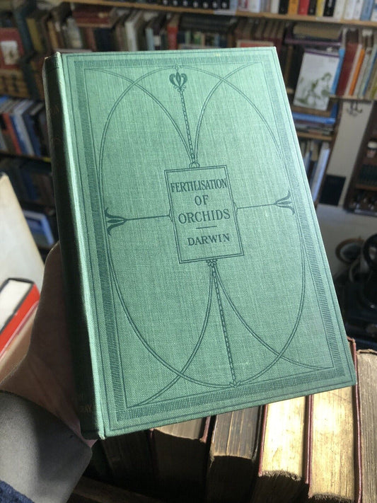 1904 Charles Darwin : Fertilisation of Orchids by Insects : Natural History VGC