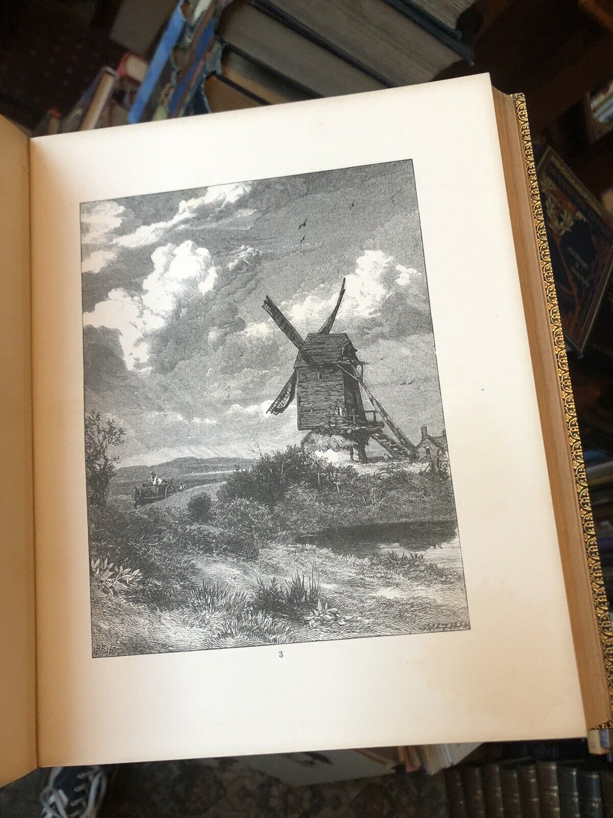 1863 Birket Foster's Pictures of English Landscape (30 Dalziel Engraved Plates)