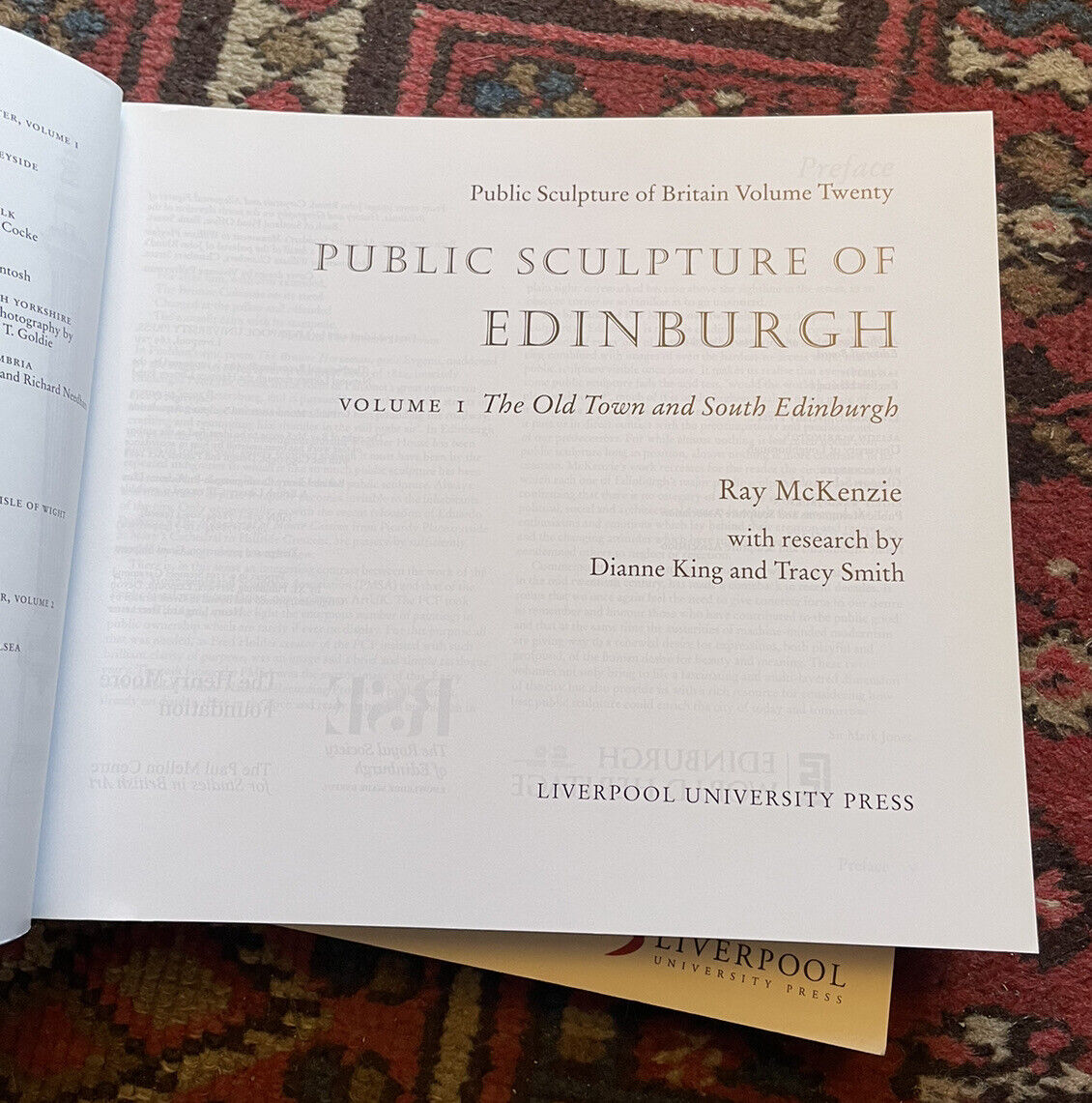 Public Sculpture of Edinburgh : Old & New Town, Leith & Suburbs (2 Vols)