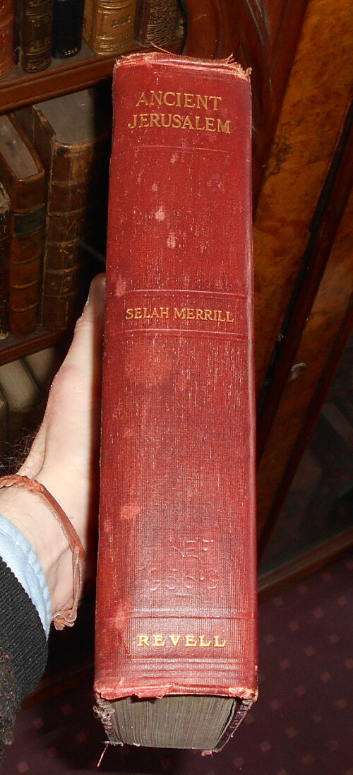 Merrill's Ancient Jerusalem Mystical Occult Middle East History / Myth & Legend