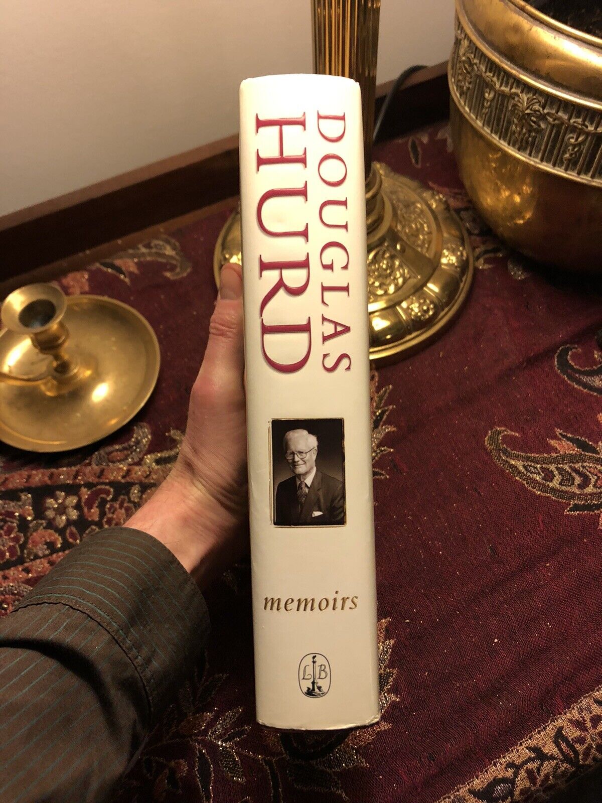 Douglas Hurd : Memoirs SIGNED 1st Edition 2003 : UK Conservative Party Politics
