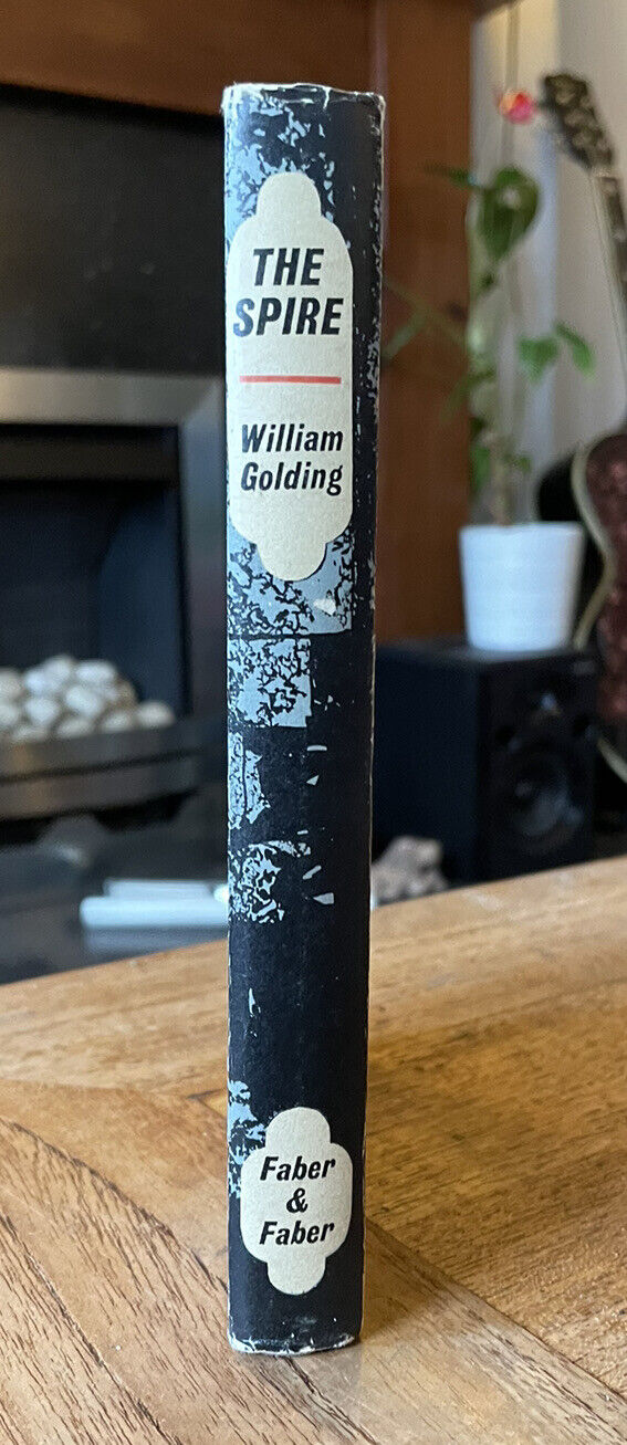 1964 William Golding : The Spire : 1st UK Edition : Salisbury Cathedral HB in DJ