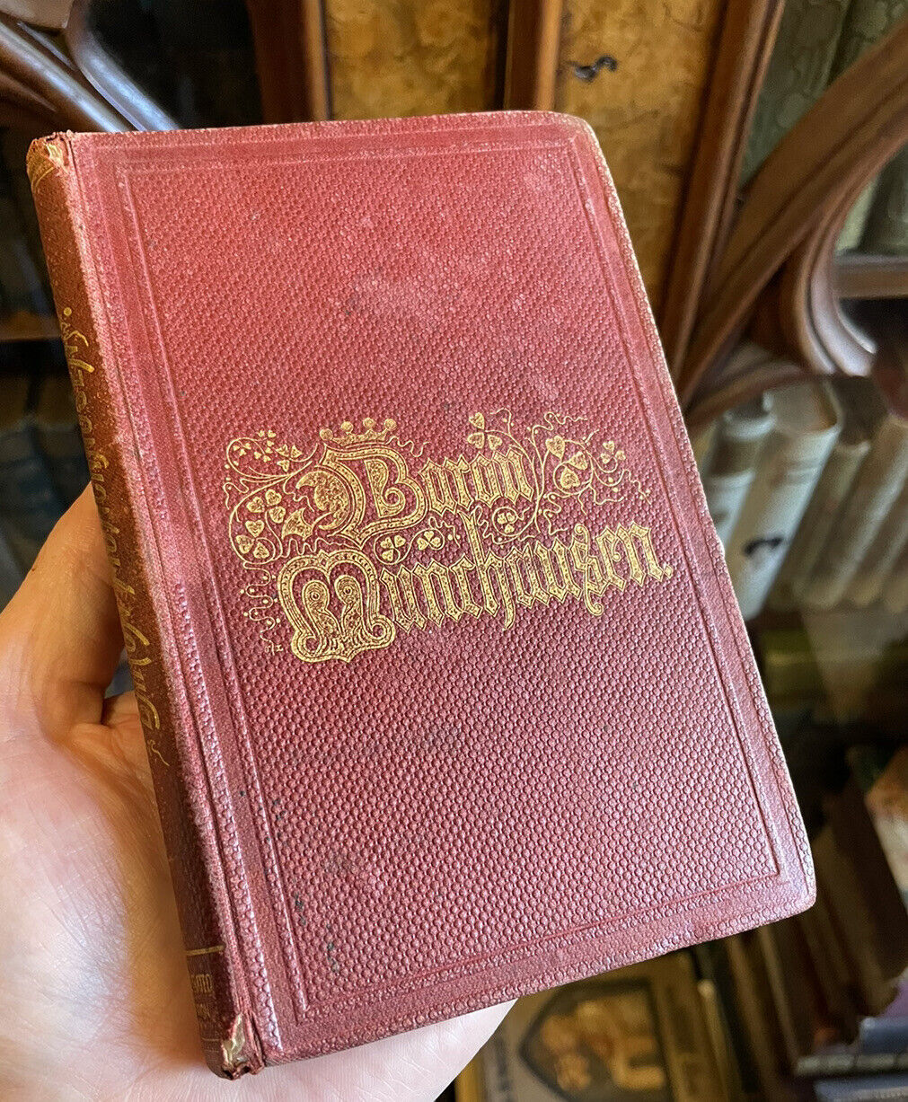 1858 The Surprising Travels & Adventures of Baron Munchausen : Raspe : Illustrat