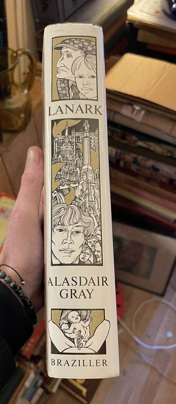 LANARK : Alasdair Gray : FIRST AMERICAN EDITION Hardback In DW