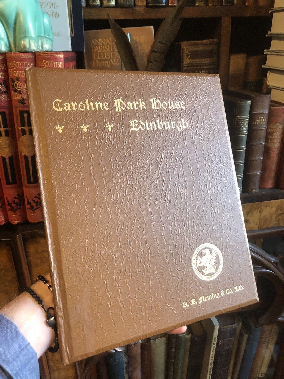 1896 Caroline Park House and Roystoun Castle Edinburgh Scottish Houses Scotland
