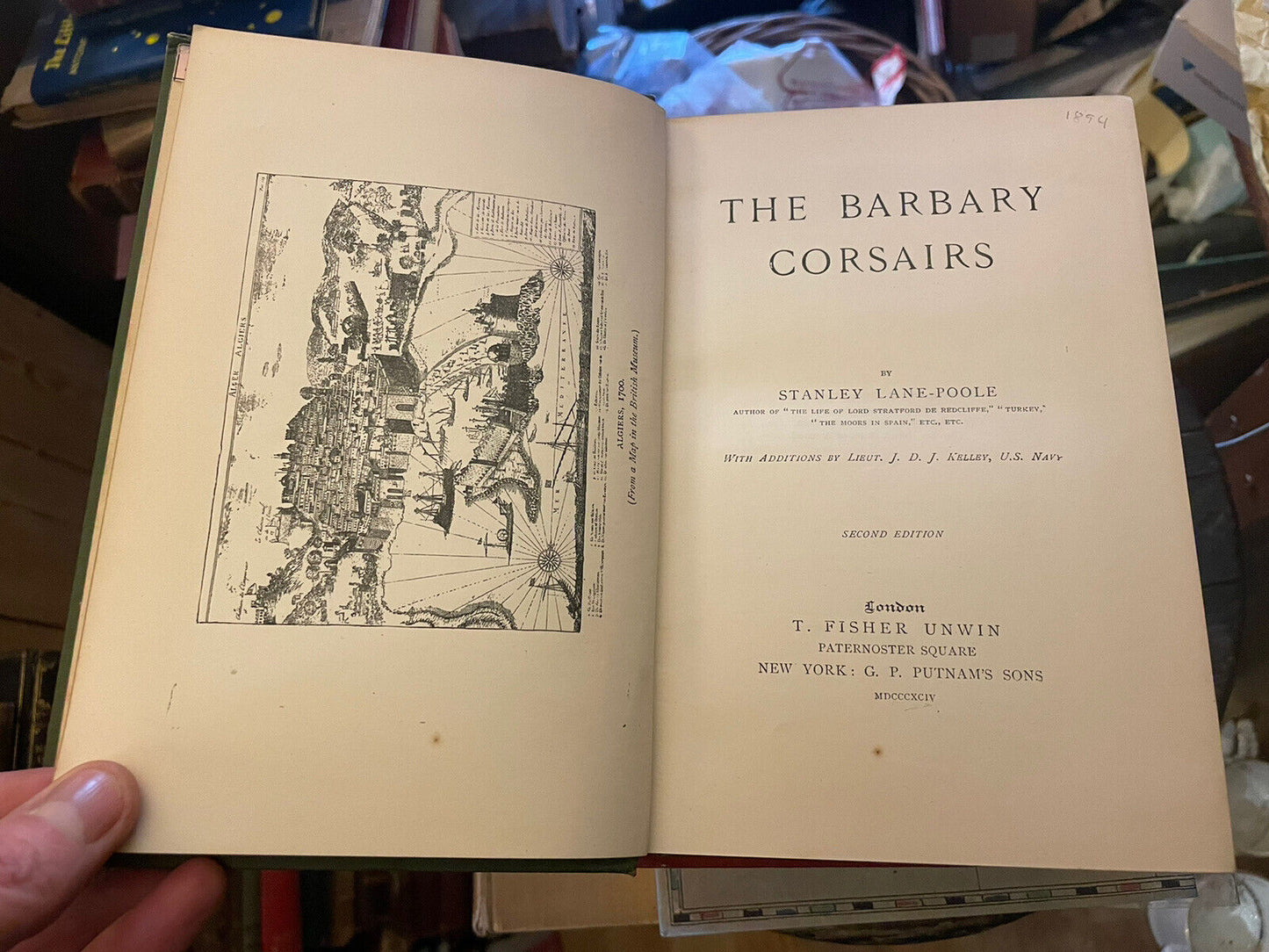 1894 The Barbary Corsairs : Muslim Pirates : Ottoman Navy : North Africa : Raids