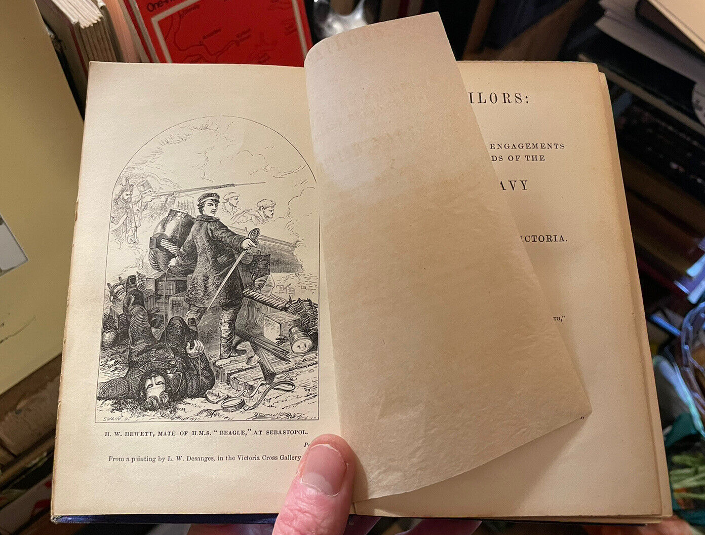 W H G Kingston : Our Sailors : Gallant Deeds of the British Navy 1st 1863.