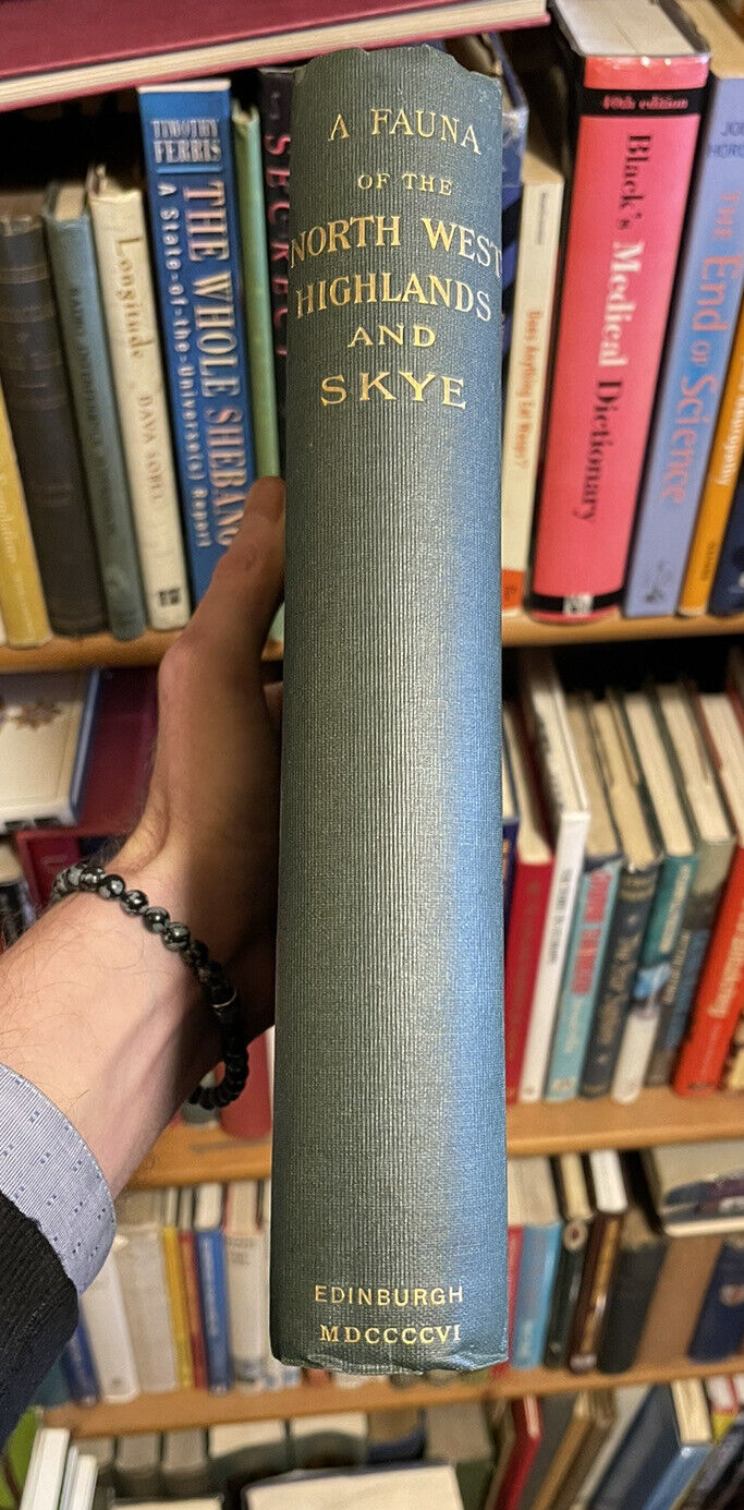 1904 A Fauna of the North-West Highlands & Skye : Harvie-Brown & Macpherson
