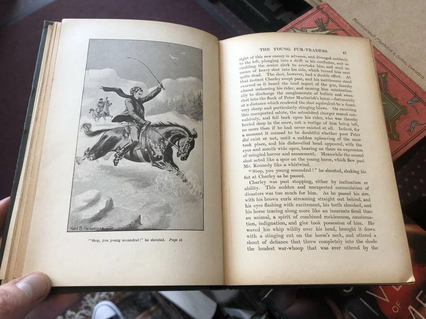 THE YOUNG FUR TRADERS - R M Ballantyne - ILLUSTRATED 1901