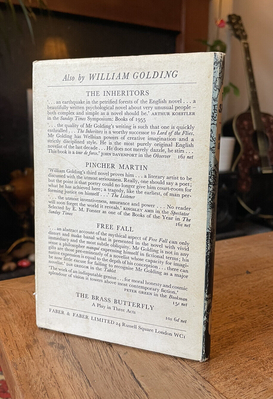 1964 William Golding : The Spire : 1st UK Edition : Salisbury Cathedral HB in DJ