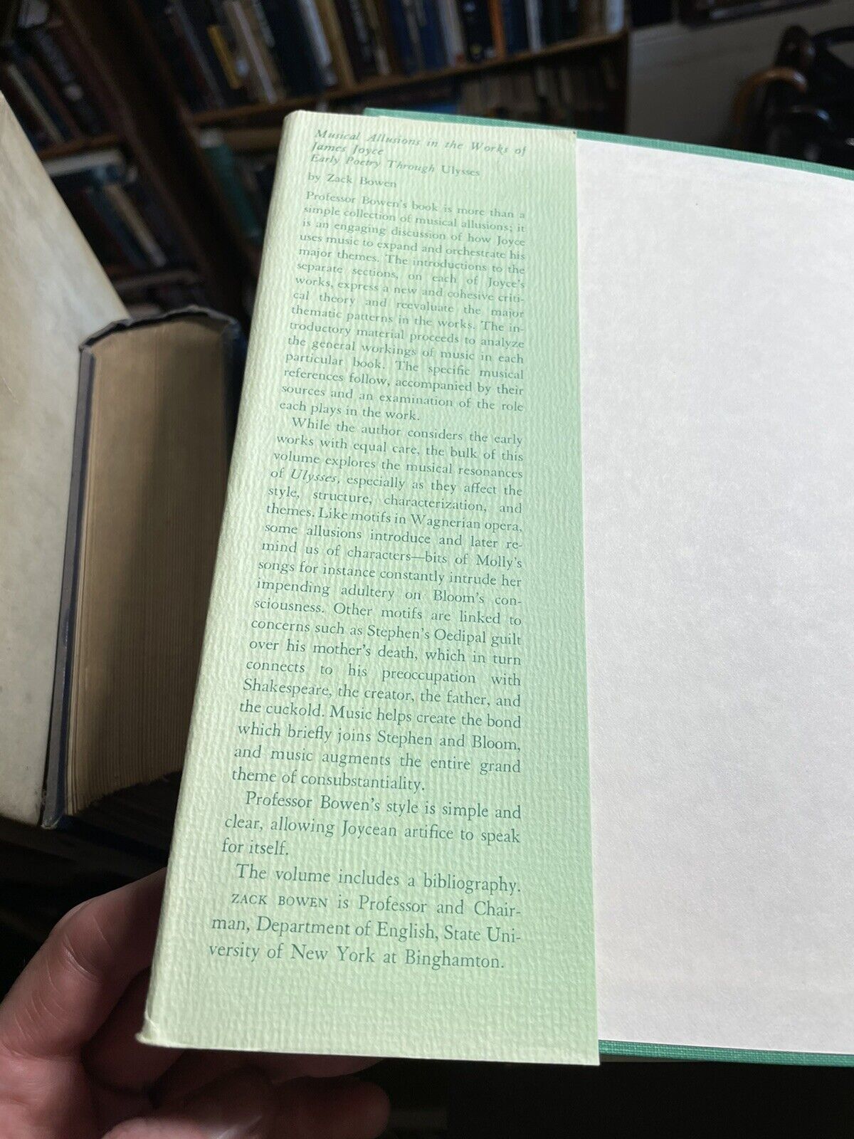 Musical Allusions in the Works of James Joyce: Early Poetry through Ulysses 1975