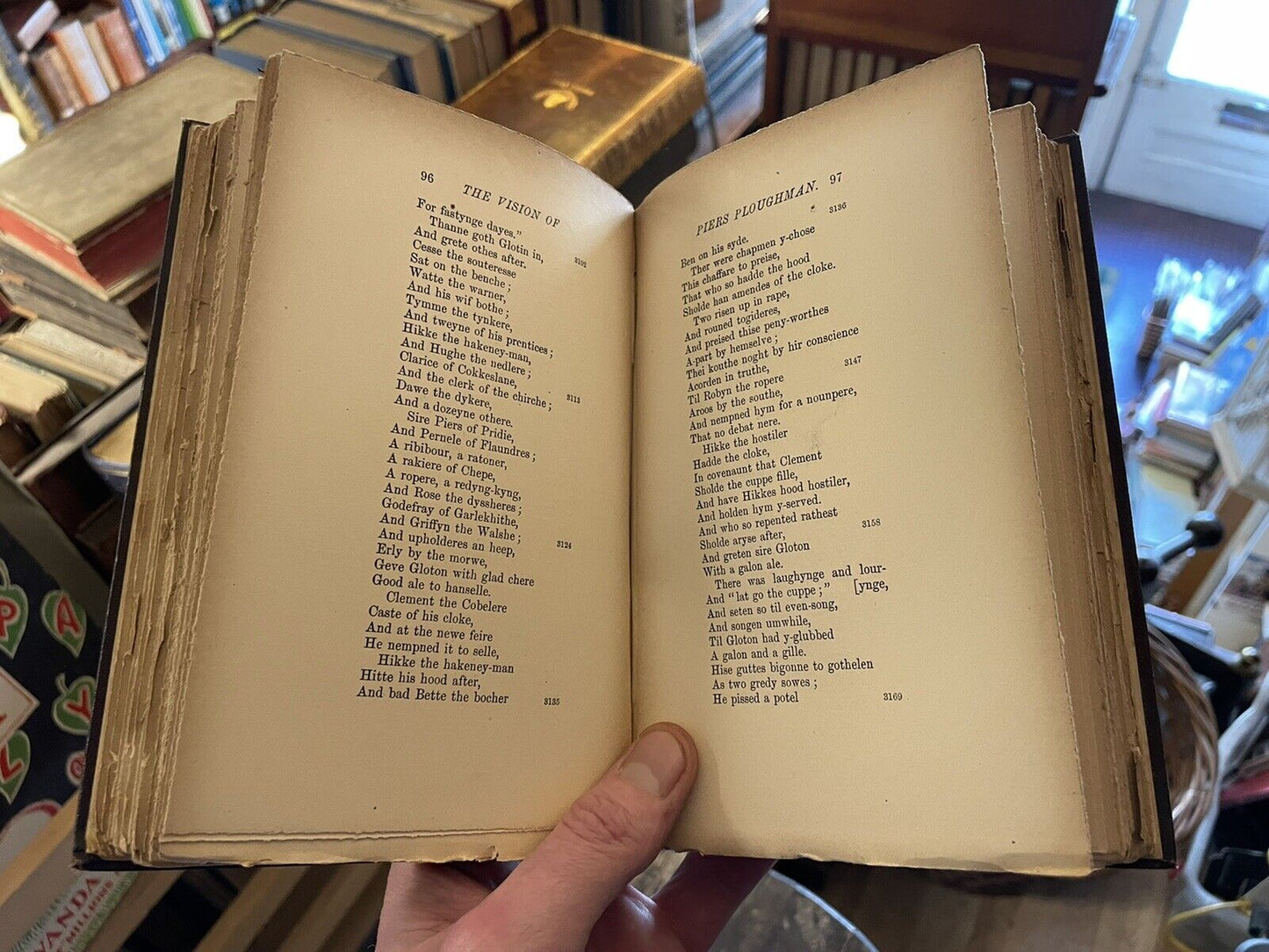 1883 The Vision and Creed of Piers Ploughman : Thomas Wright (2 Vols) Poetry