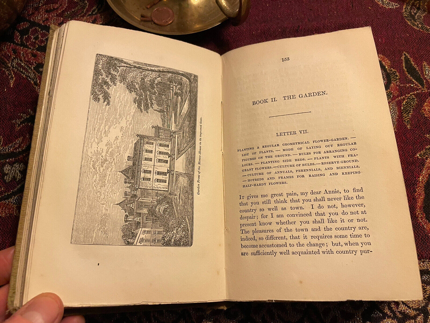 1852 MRS LOUDON Lady's Country Companion GARDENING Cooking DOMESTIC ANIMALS etc