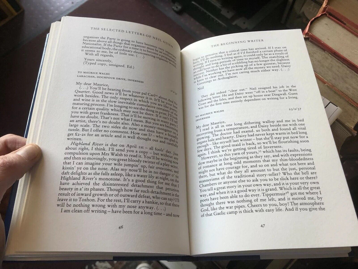 NEIL M. GUNN Selected Letters - Scottish Renaissance of the 1920s & 30s