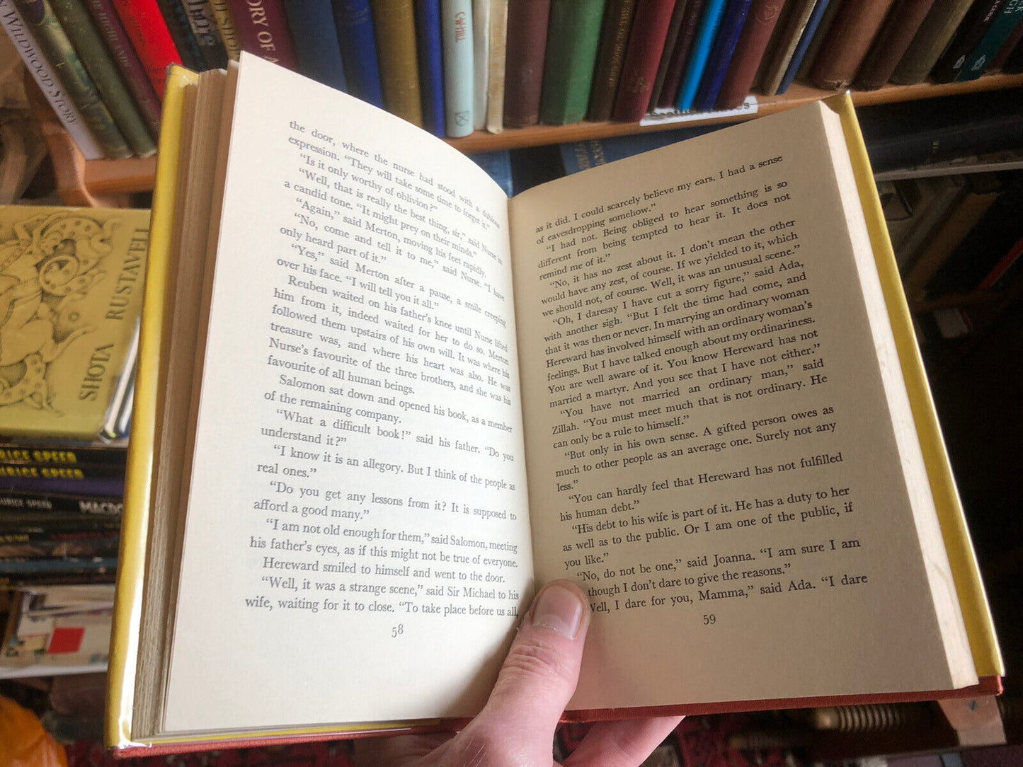 Ivy Compton-Burnett : A God and His Gifts : A New Novel : HB Dust Wrapper 1963