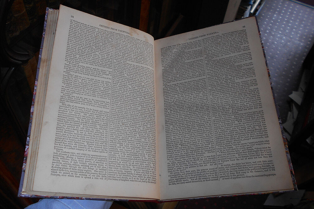 Palmyra : Letters of Lucius M. Piso from Palmyra to Marcus Curtius at Rome 1839