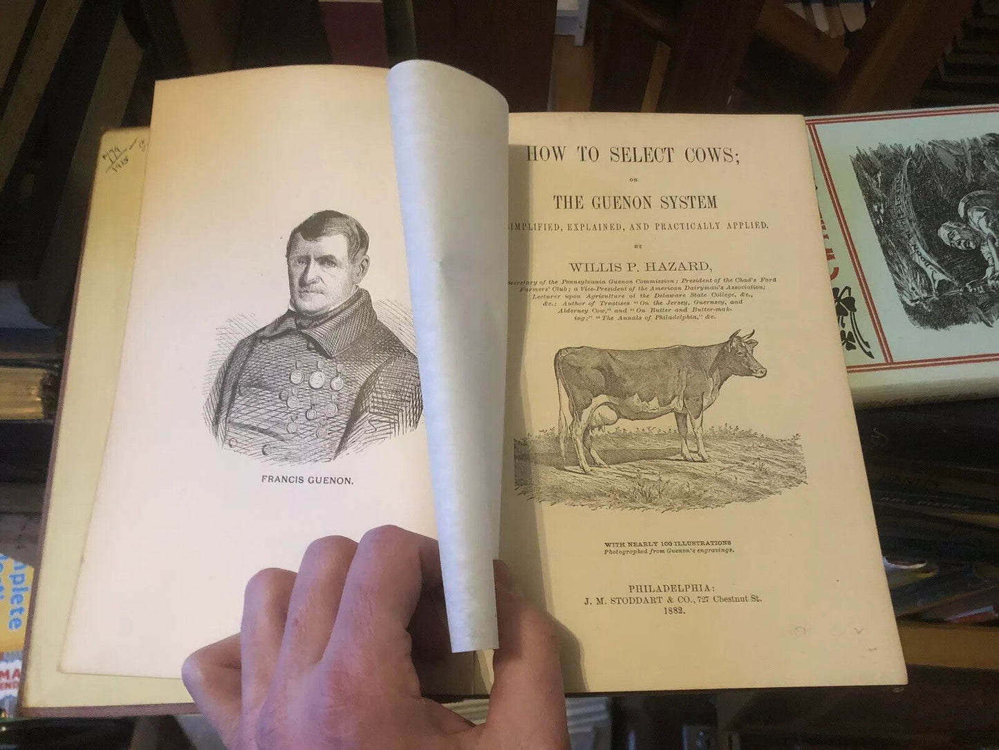 1882 HOW TO SELECT COWS The Guenon System Simplified FARMING CATTLE Agriculture