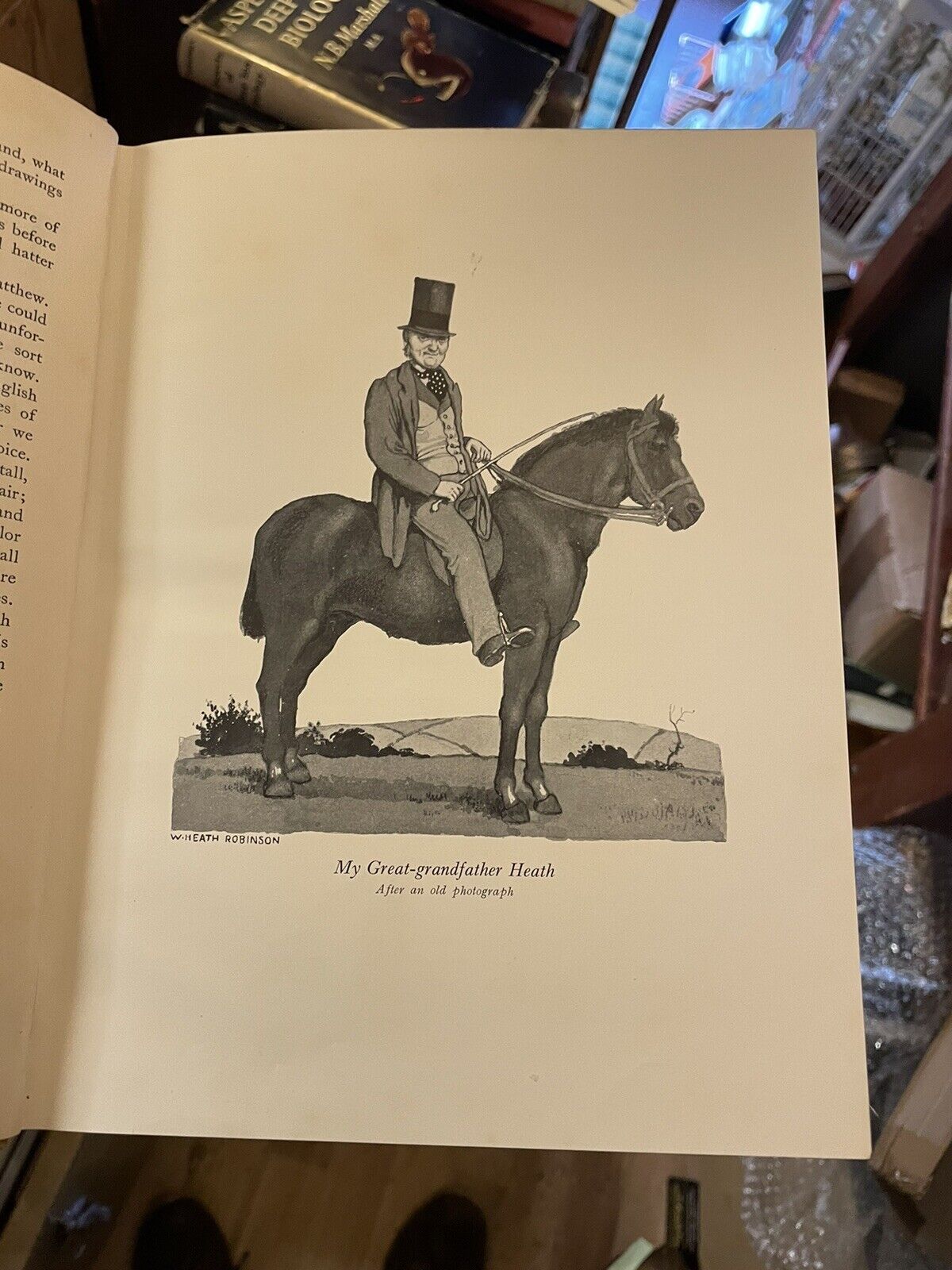 W. HEATH ROBINSON - MY LINE OF LIFE  1st Edition 1938 CHILDRENS BOOK ILLUSTRATOR