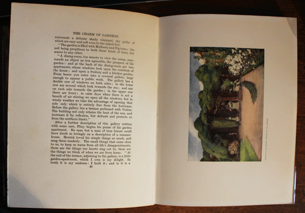 The Charm of Gardens - Dion Clayton Calthrop - First Edition - Circa. 1917