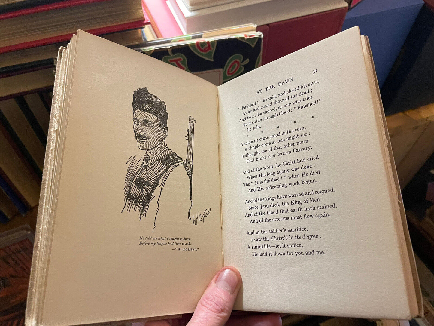 Ballads of Battle by Lance-Corporal Joseph Lee Black Watch 1917 WW1 war poetry