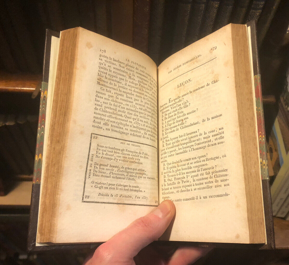 1825 Le Plutarque des Jeunes Demoiselles : Plutarch : Greek Philosophy