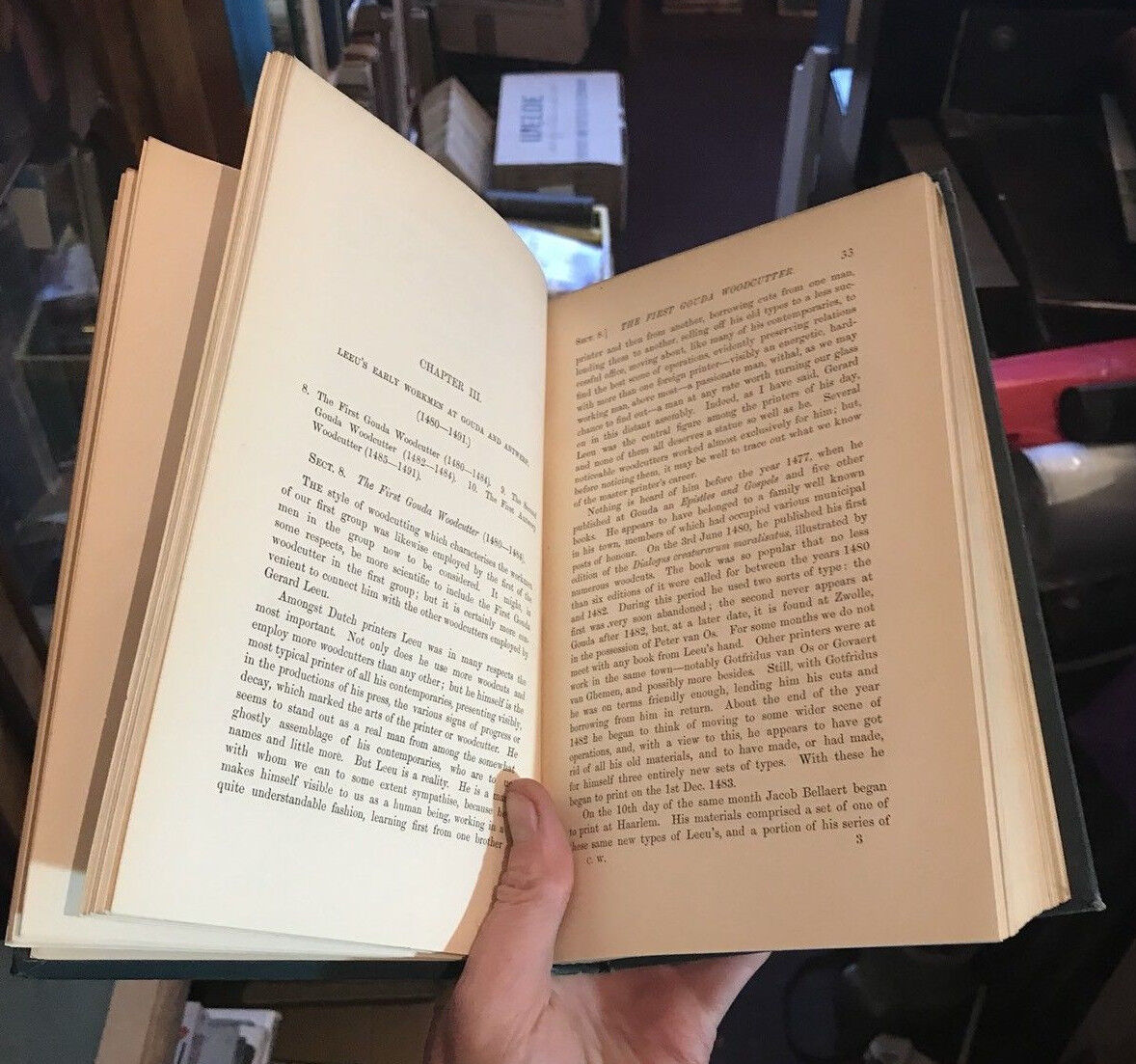 The Woodcutters of the Netherlands - Catalogue of Woodcuts - Bock Books 1884