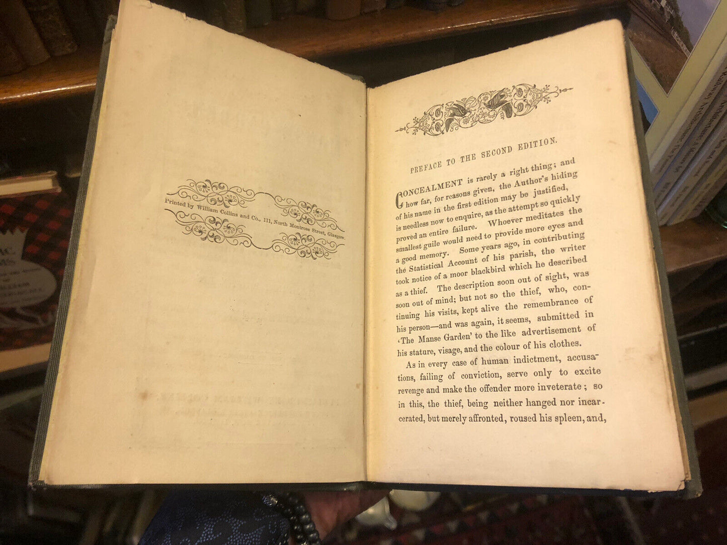 1836 THE MANSE GARDEN by Nathaniel Paterson EARLY ARISTOCRATIC GARDENING BOOK