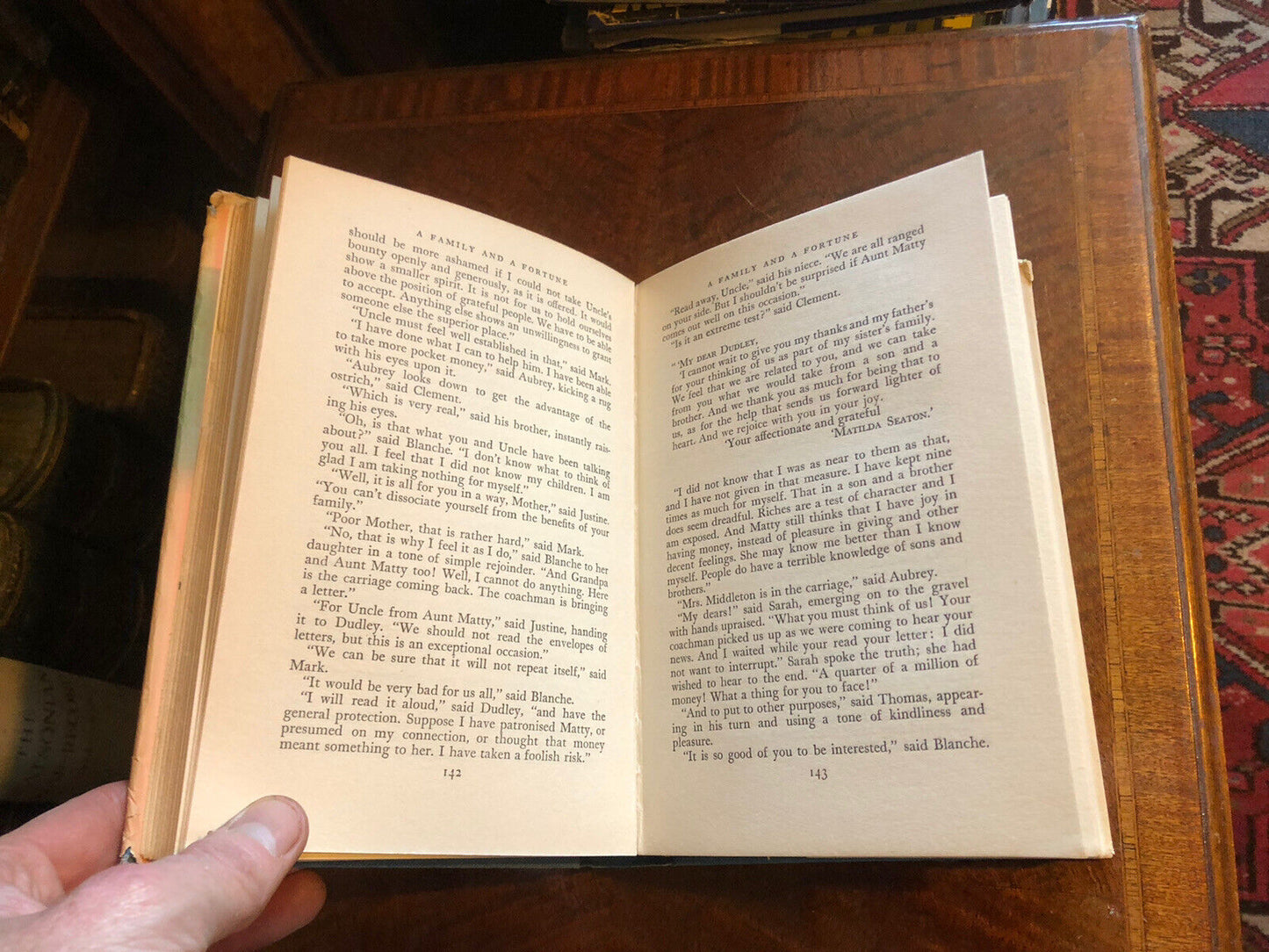 Ivy Compton-Burnett : A Family and a Fortune : HB in Dust Wrapper 1940s