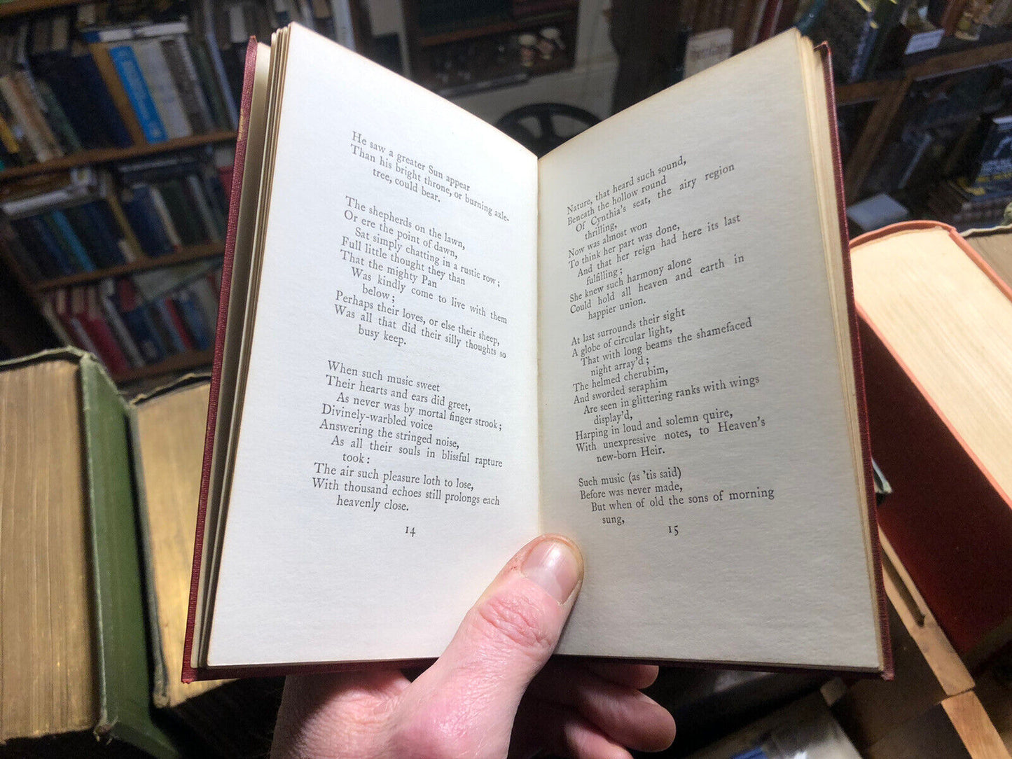 JOHN MILTON Hymn on the Morning of Christ's Nativity. DE LA MORE PRESS 1908 VG