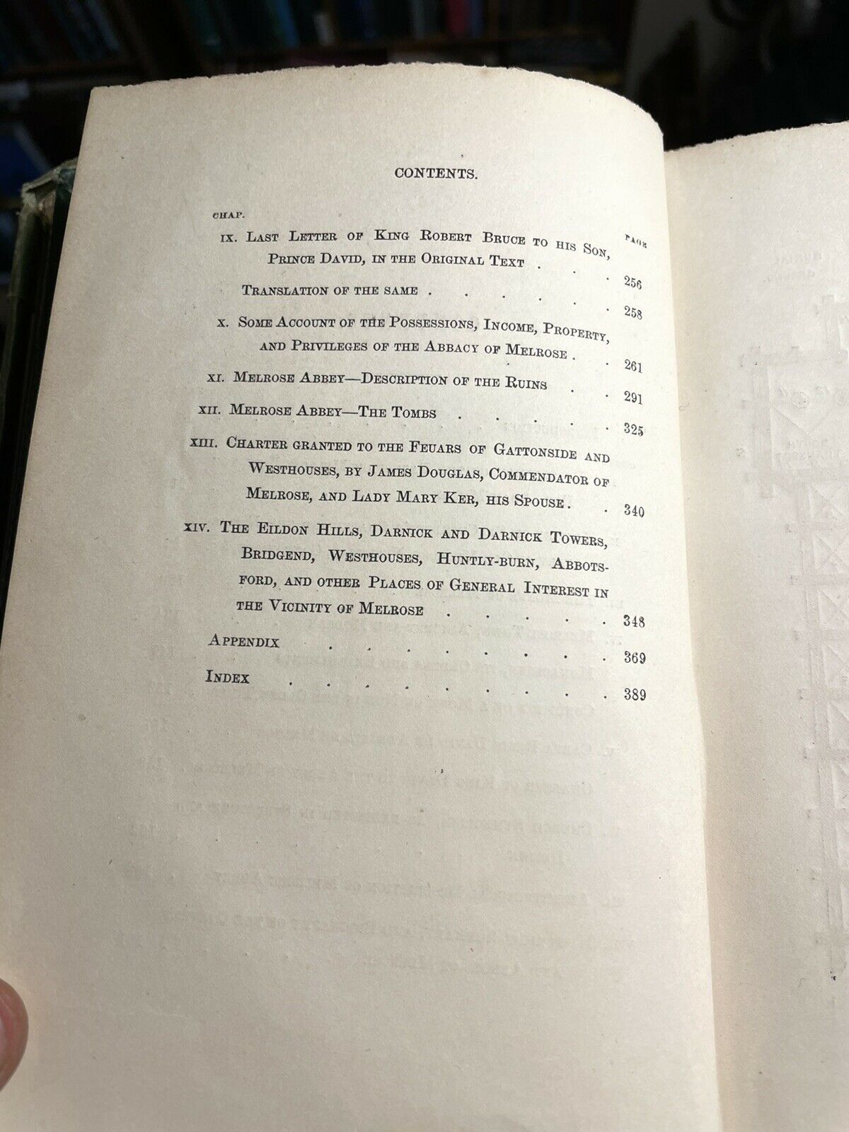 1861 Wade's History of St Marys Abbey Melrose : Monastery : History Scotland