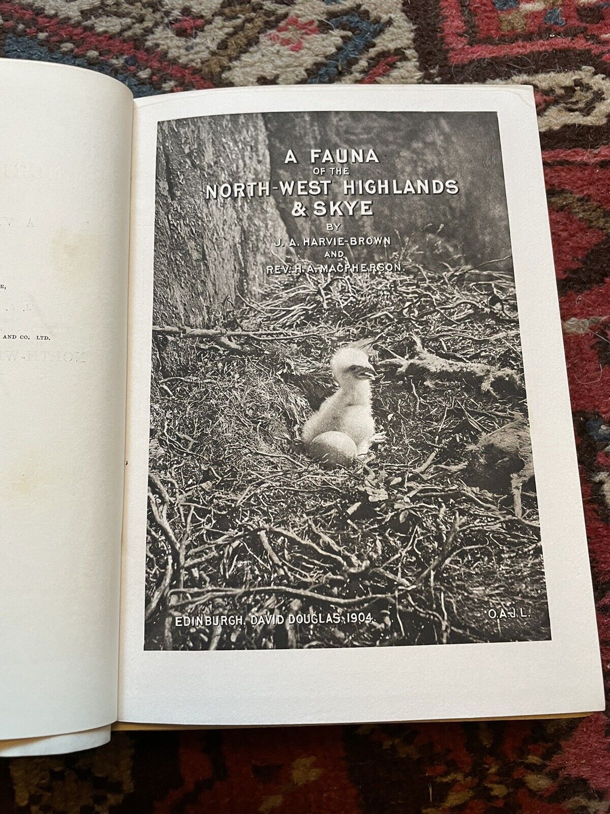 1904 A Fauna of the North-West Highlands & Skye : Harvie-Brown & Macpherson