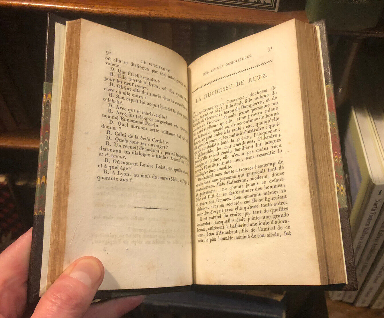 1825 Le Plutarque des Jeunes Demoiselles : Plutarch : Greek Philosophy