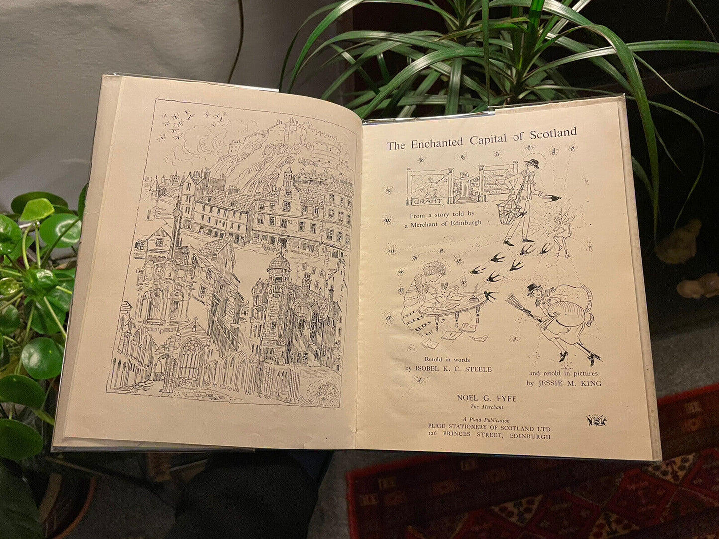 Jessie M King : The Enchanted Capital of Scotland ; 1st 1945