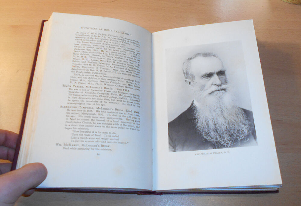 1914 Pictonians at Home & Abroad / Pictou Canada / Candian History Folklore
