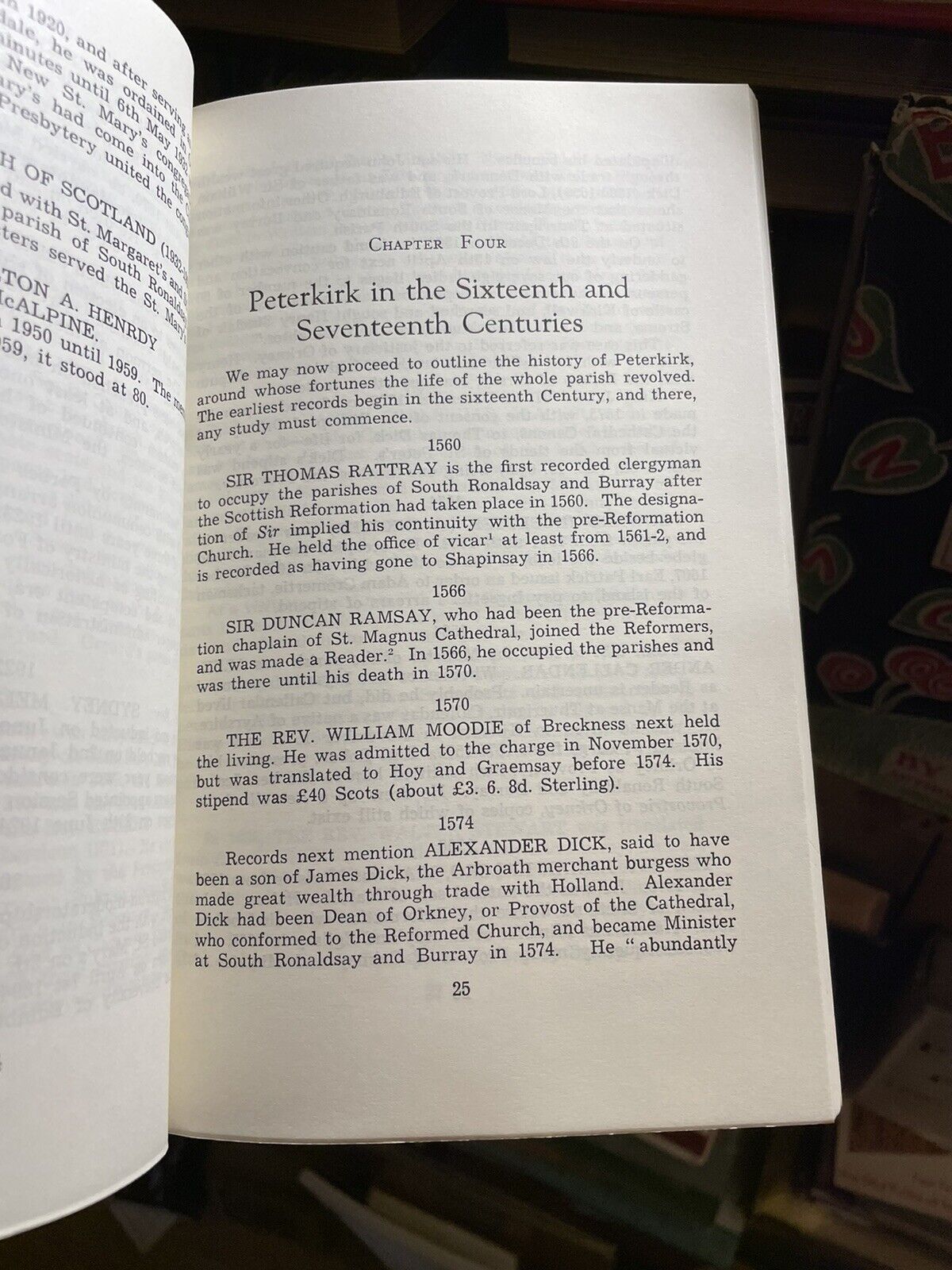 Soul of an Orkney Parish : Picken : South Ronaldsay : Peterkirk : Ladykirk 1972