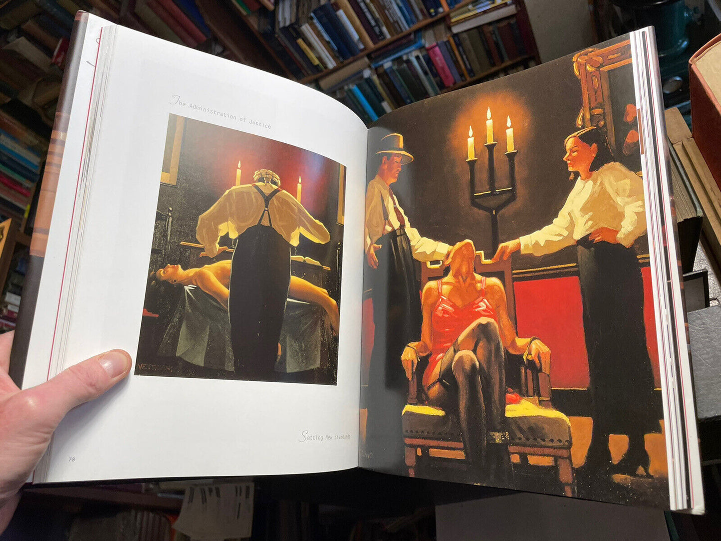Jack Vettriano (SIGNED COPY TO BARBARA RAE) Lovers and Other Strangers HB