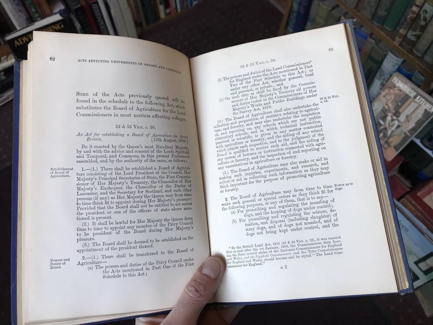 1894 Handbook of Certain Acts Affecting the Universities of Oxford and Cambridge
