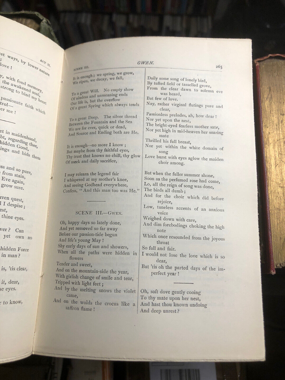 1890 The Poetical Works of Lewis Harris : Poetry Poems : Antique Book