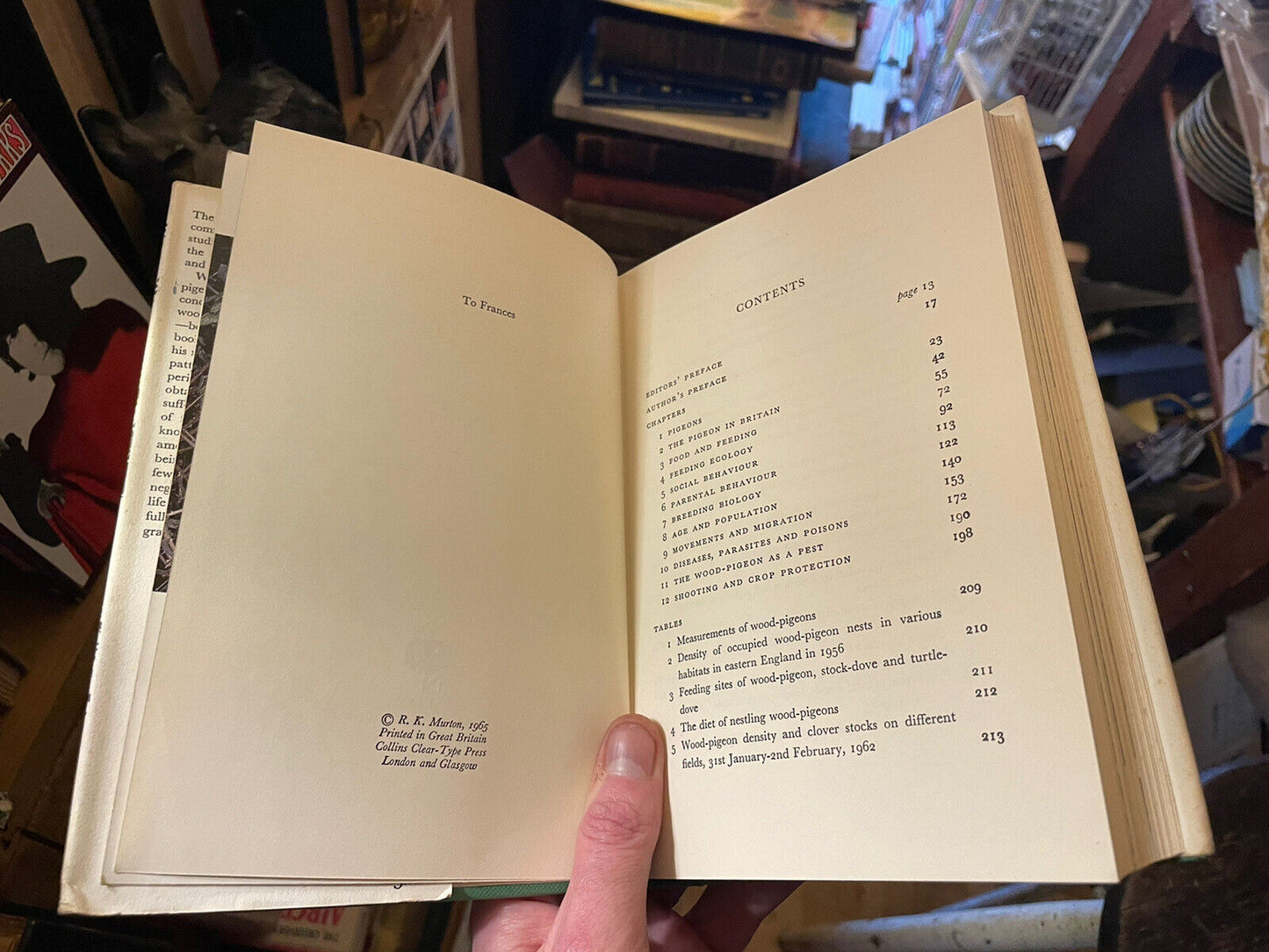 The Wood Pigeon : New Naturalist Monograph No. 20 ( NN ) R K Murton HB in DW