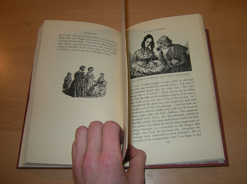 1948 Cranford / Mrs Gaskell / Classic Literature / Joan Hassall Wood Engravings