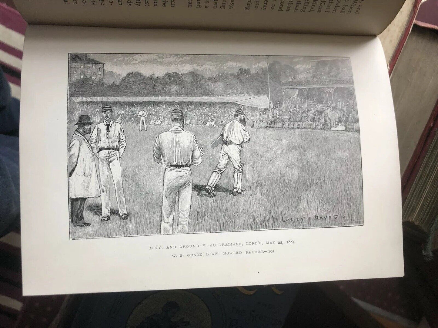1898 CRICKET By A G Steel BOWLING FIELDING CAPTAINCY Australians UMPIRES